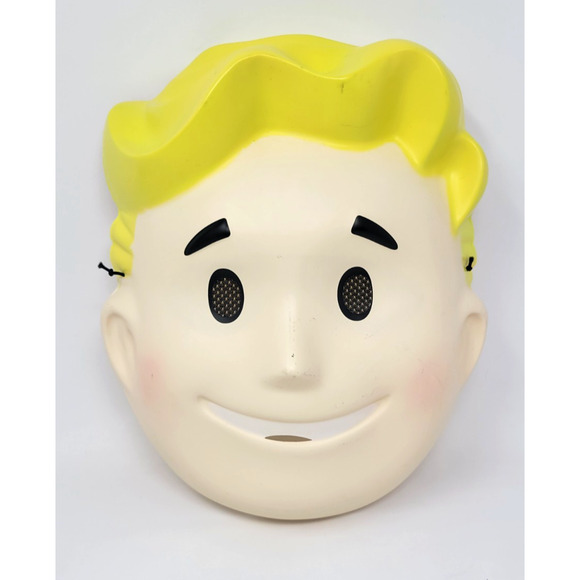Fallout Promotional Vault Boy Face Mask Bethesda 2018 Halloween Costume Cosplay - Picture 1 of 4